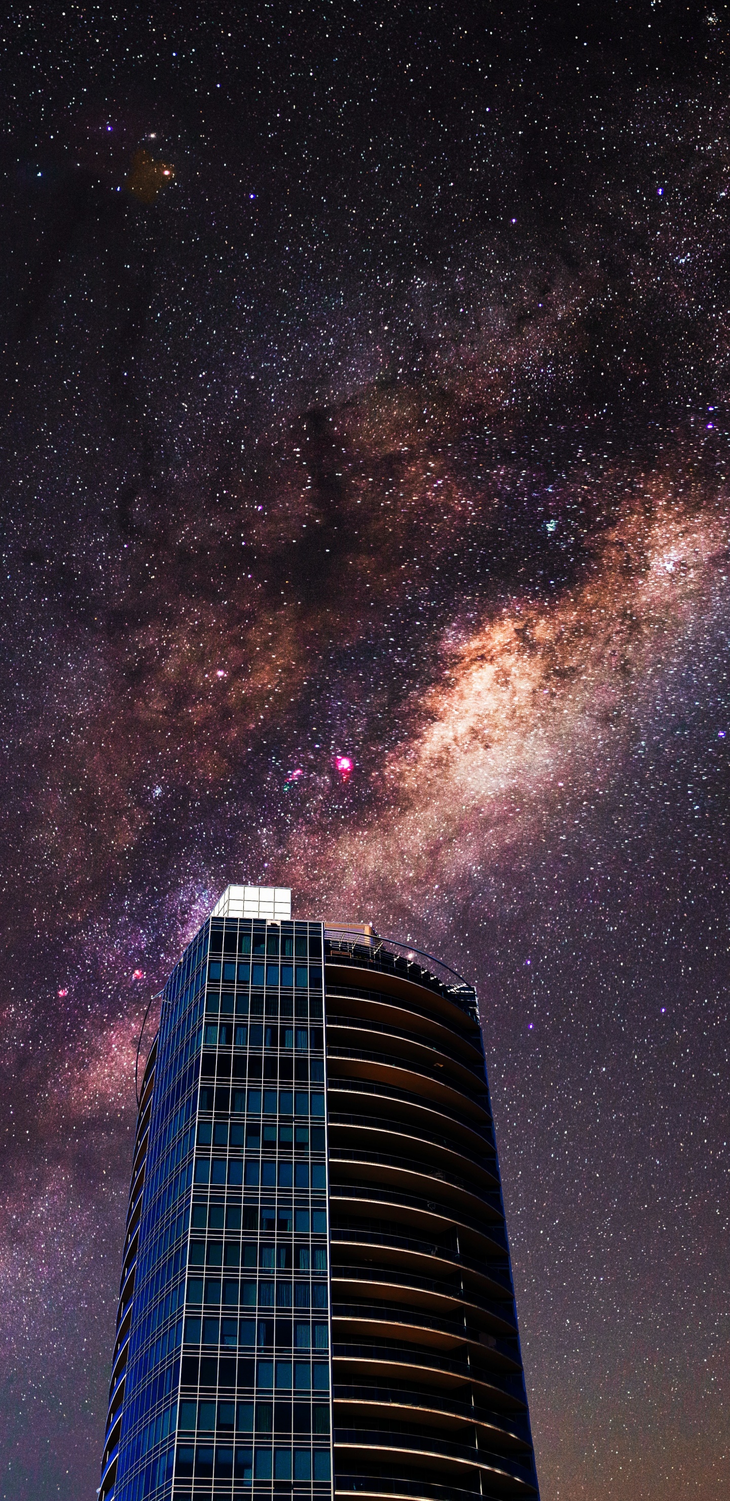 Apple, Bâtiment, Atmosphère, Gratte-ciel, Nature. Wallpaper in 1440x2960 Resolution