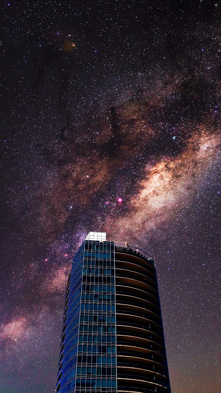 Apple, Bâtiment, Atmosphère, Gratte-ciel, Nature. Wallpaper in 720x1280 Resolution