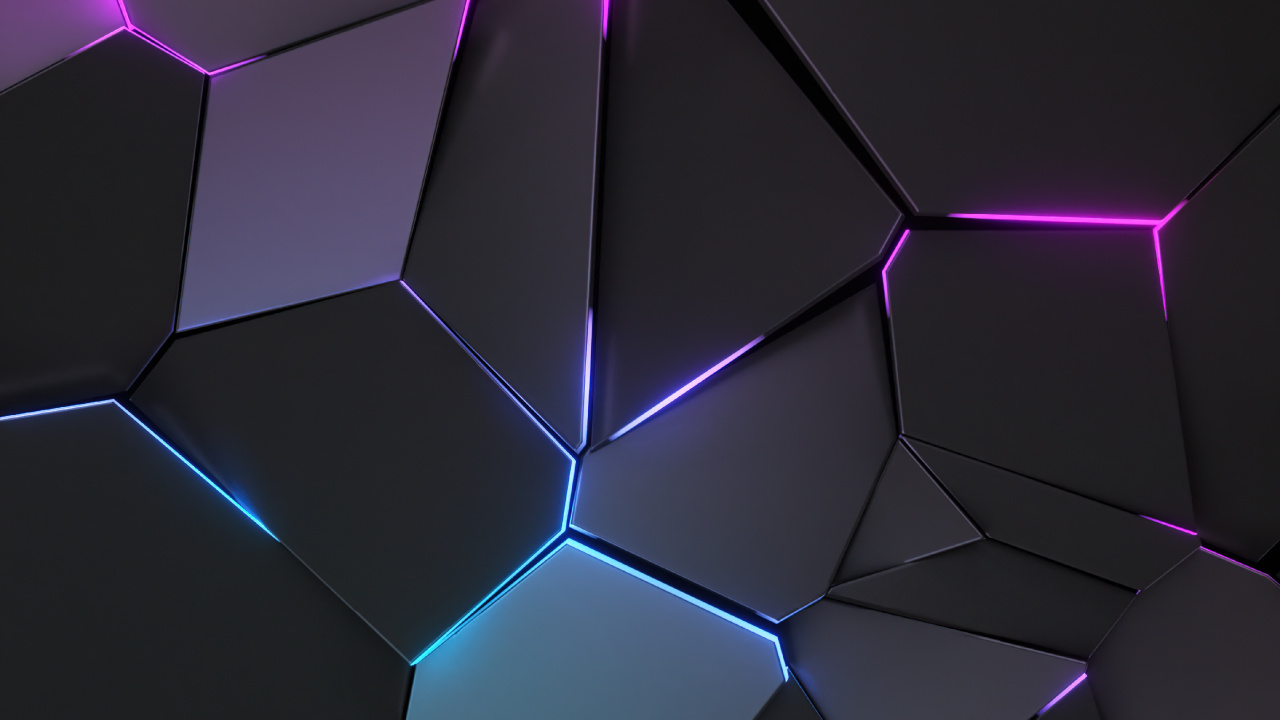 el Espacio Tridimensional, Morado, Triangulo, Violeta, Material Propiedad. Wallpaper in 1280x720 Resolution