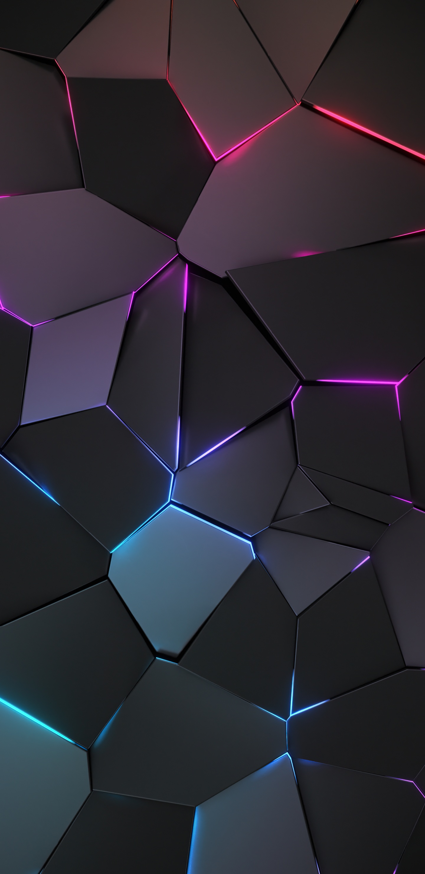 Les Trois Dimensions de L'espace, Purple, Triangle, Violette, Propriété Des Matériaux. Wallpaper in 1440x2960 Resolution