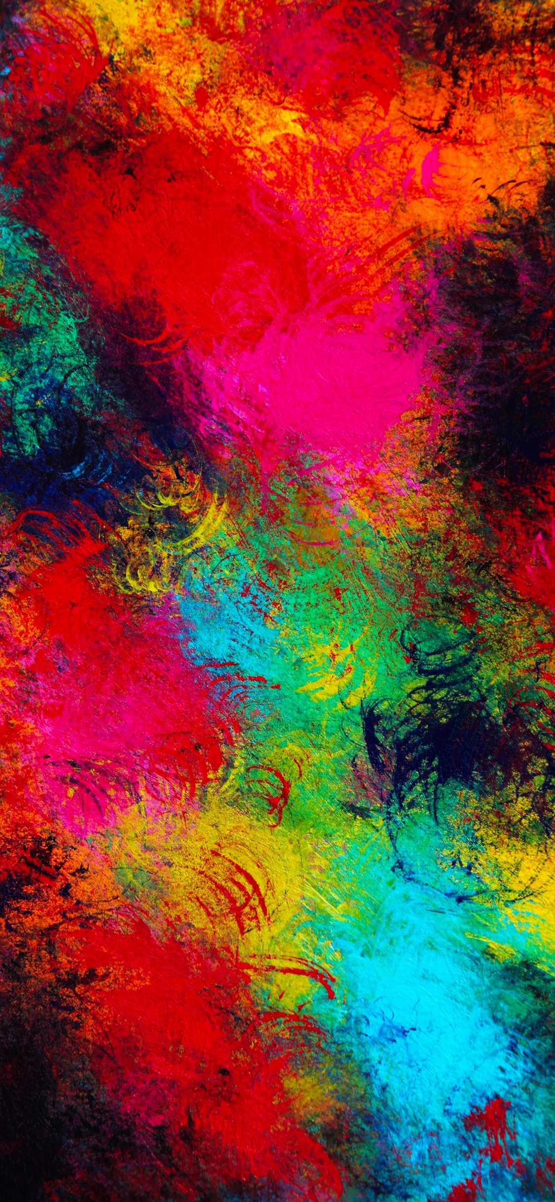 Painting, Drawing, Abstract Art, Art, Digital Art. Wallpaper in 1125x2436 Resolution