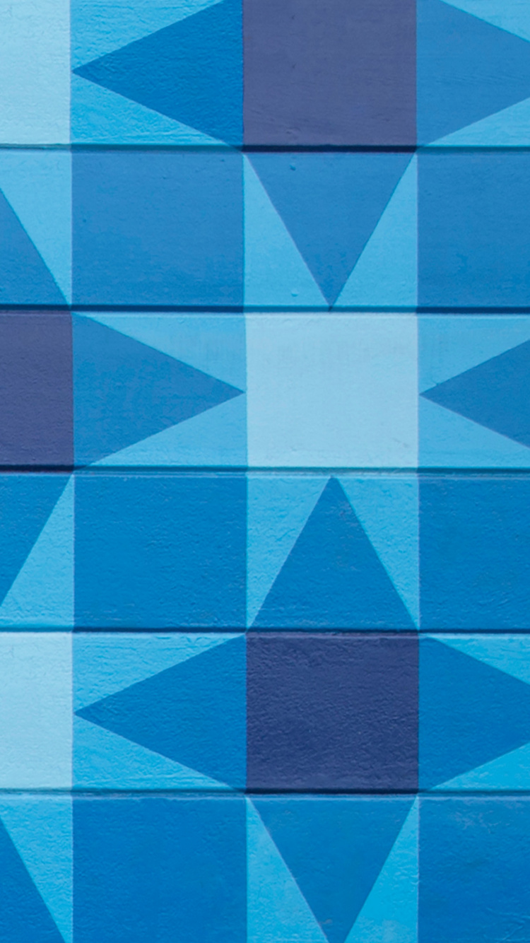 水上, 钴蓝色的, Azure, 电蓝色的, 对称 壁纸 750x1334 允许