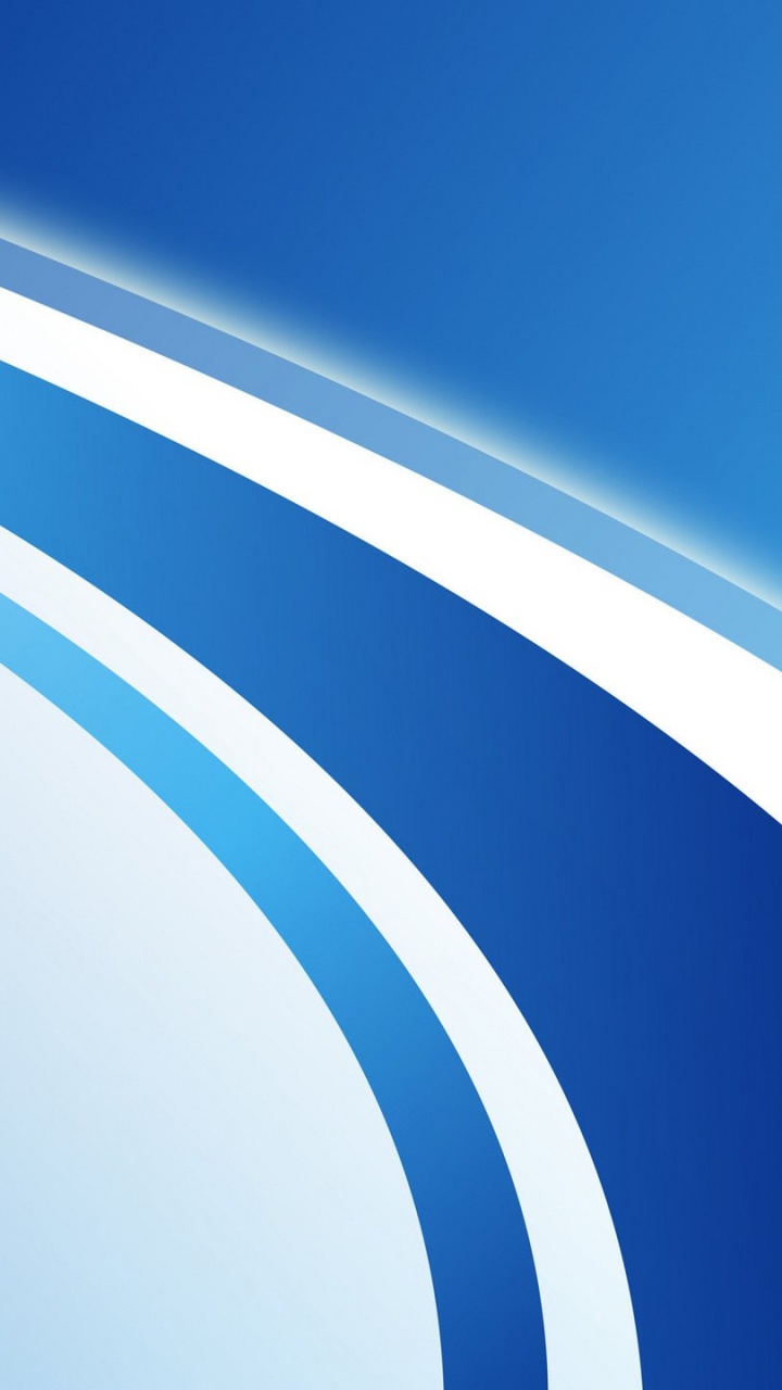 Blue and White Curved Line. Wallpaper in 720x1280 Resolution