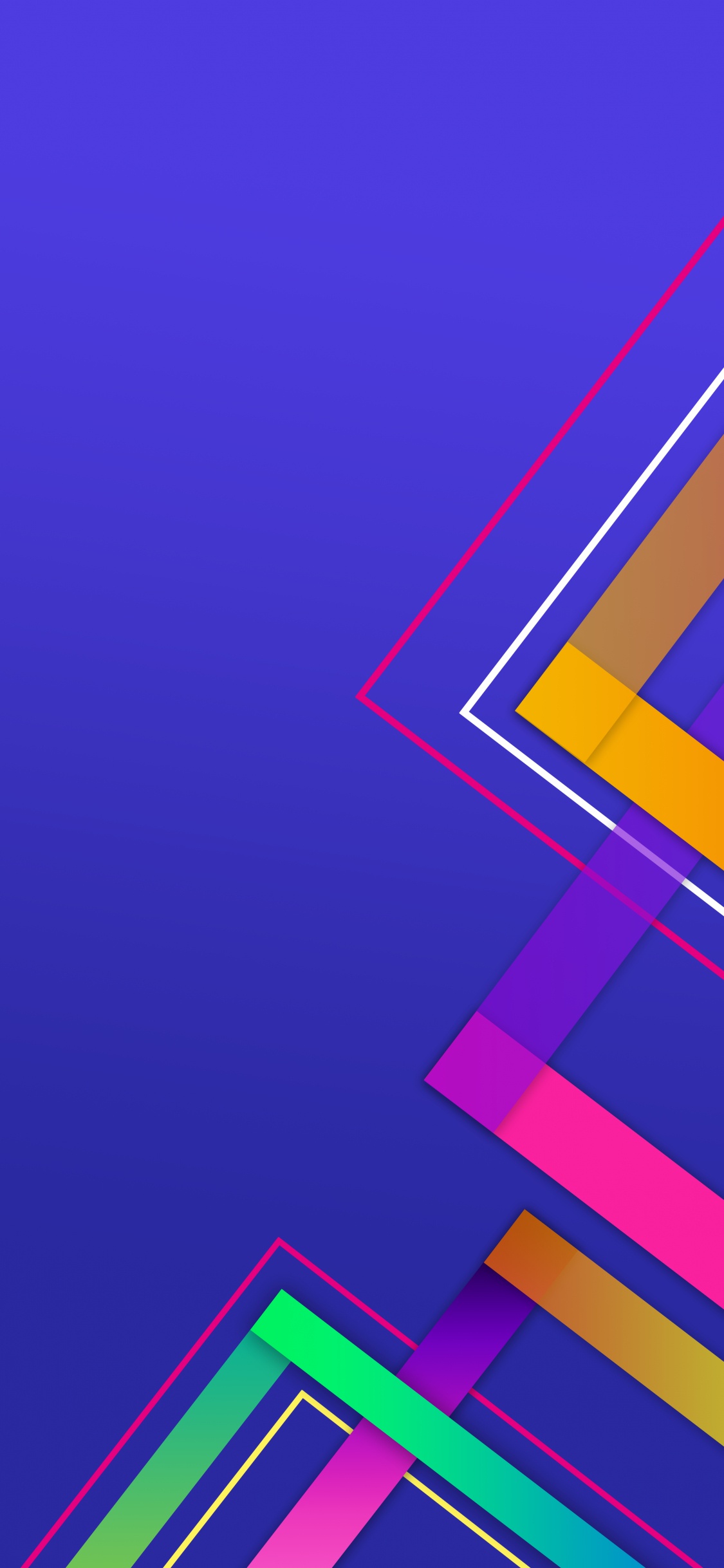 Diseño Gráfico, Diseño, Rectángulo, Violeta, Pendiente. Wallpaper in 1125x2436 Resolution