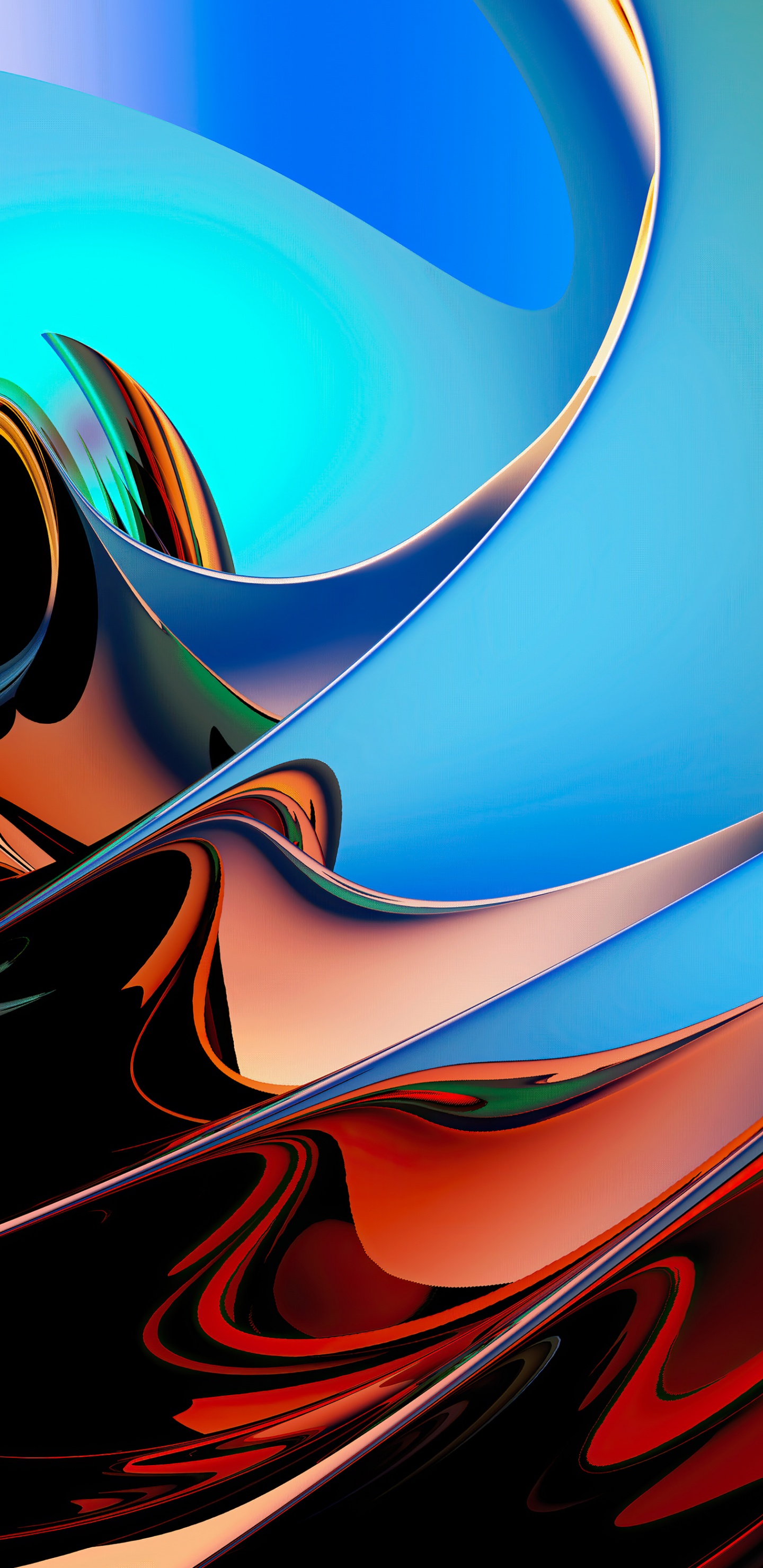 Orange, Graphisme, Conception, Blue, Ligne. Wallpaper in 1440x2960 Resolution