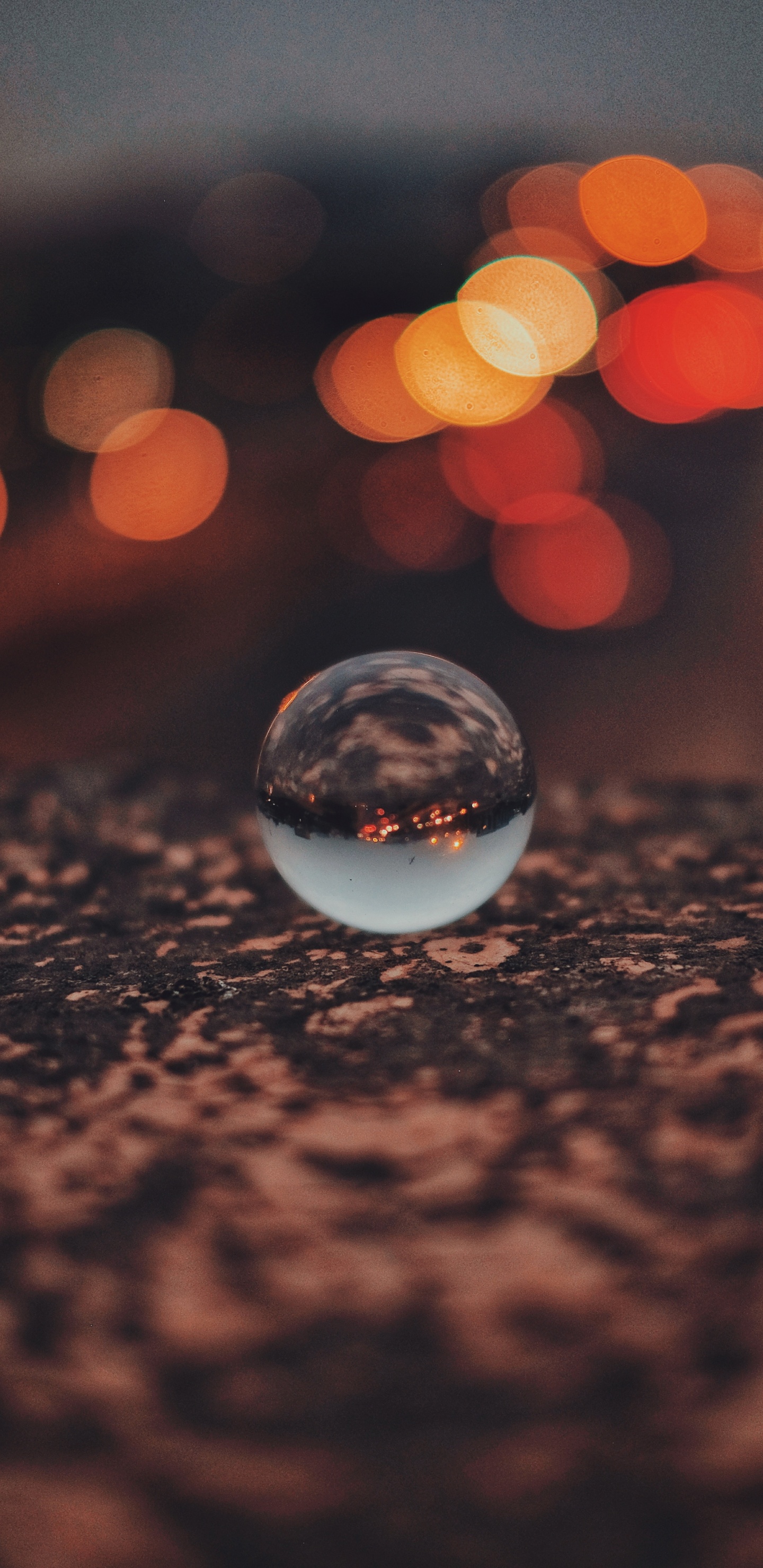 Licht, Orange, Wasser, Cloud, Nacht. Wallpaper in 1440x2960 Resolution