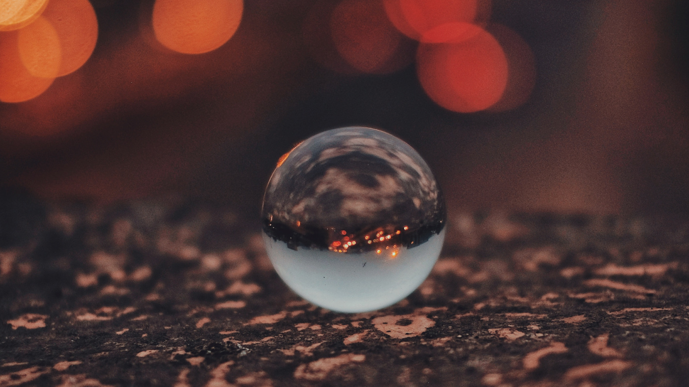 Light, Orange, Lighting, Water, Cloud. Wallpaper in 1366x768 Resolution