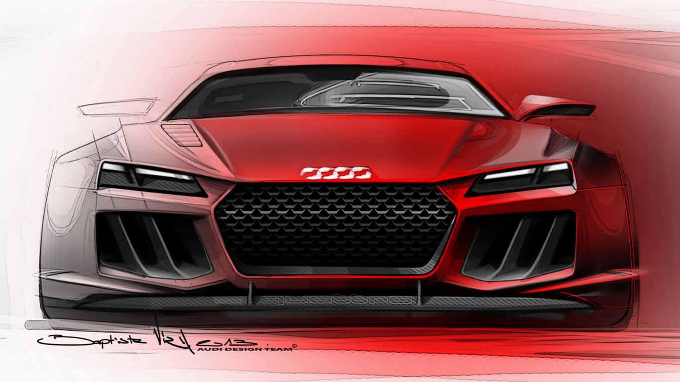 Roter Porsche 911 Auf Weißem Hintergrund. Wallpaper in 1366x768 Resolution