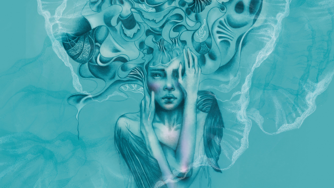 艺术, 水上, 图形设计, 艺术作品, 现艺术 壁纸 1366x768 允许