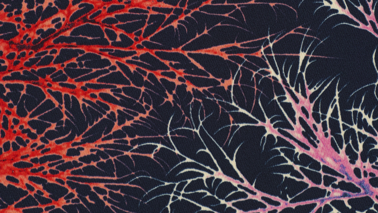 Red and Black Abstract Painting. Wallpaper in 1280x720 Resolution