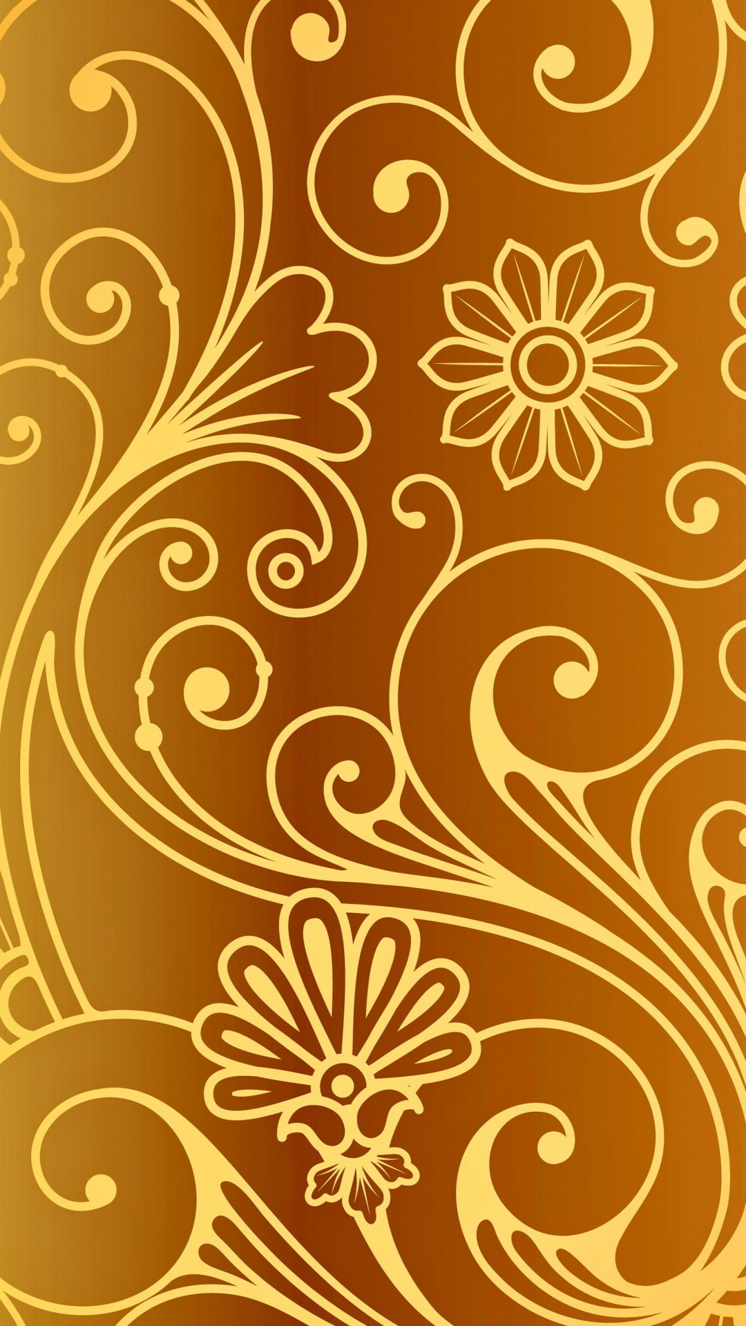 Download 1080x1920 Wallpaper Textile Floral Blanc et Marron Textile Floral Blanc et Marron. Wallpaper in 1080x1920 Resolution
