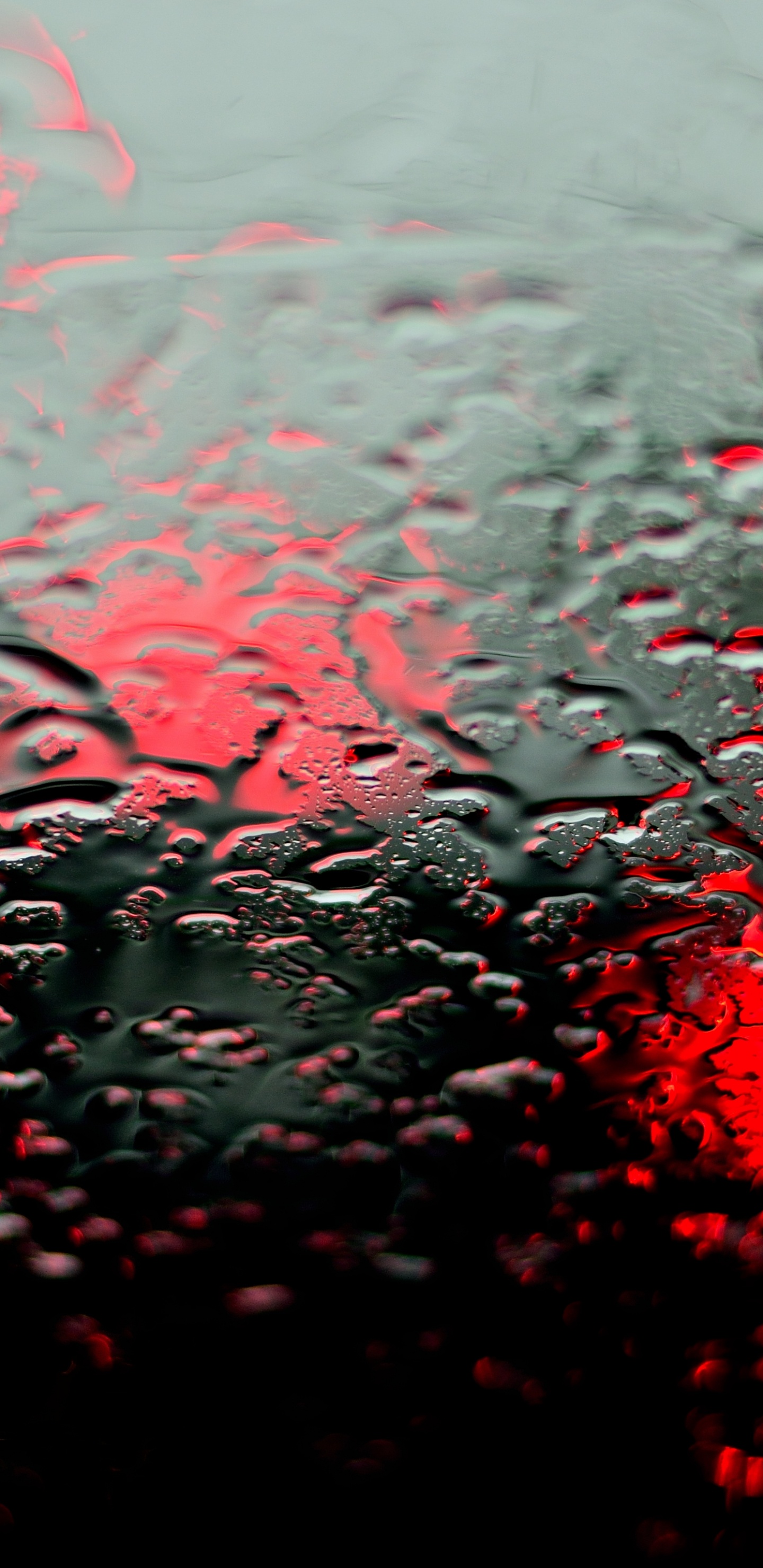 Peinture Abstraite Rouge et Blanche. Wallpaper in 1440x2960 Resolution