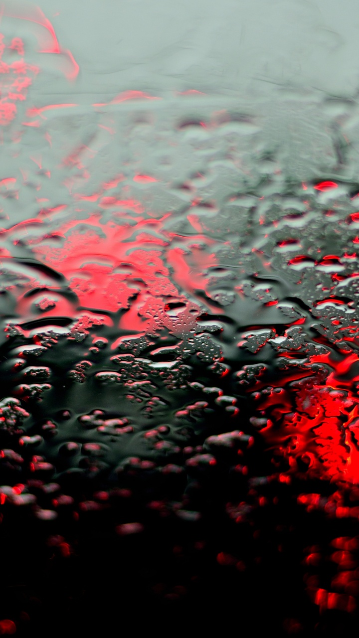 Pintura Abstracta Roja y Blanca. Wallpaper in 720x1280 Resolution