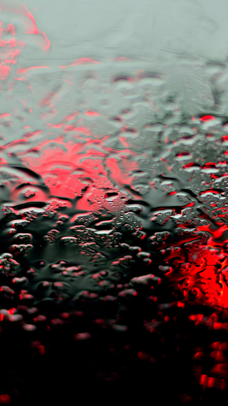 Red and White Abstract Painting. Wallpaper in 750x1334 Resolution