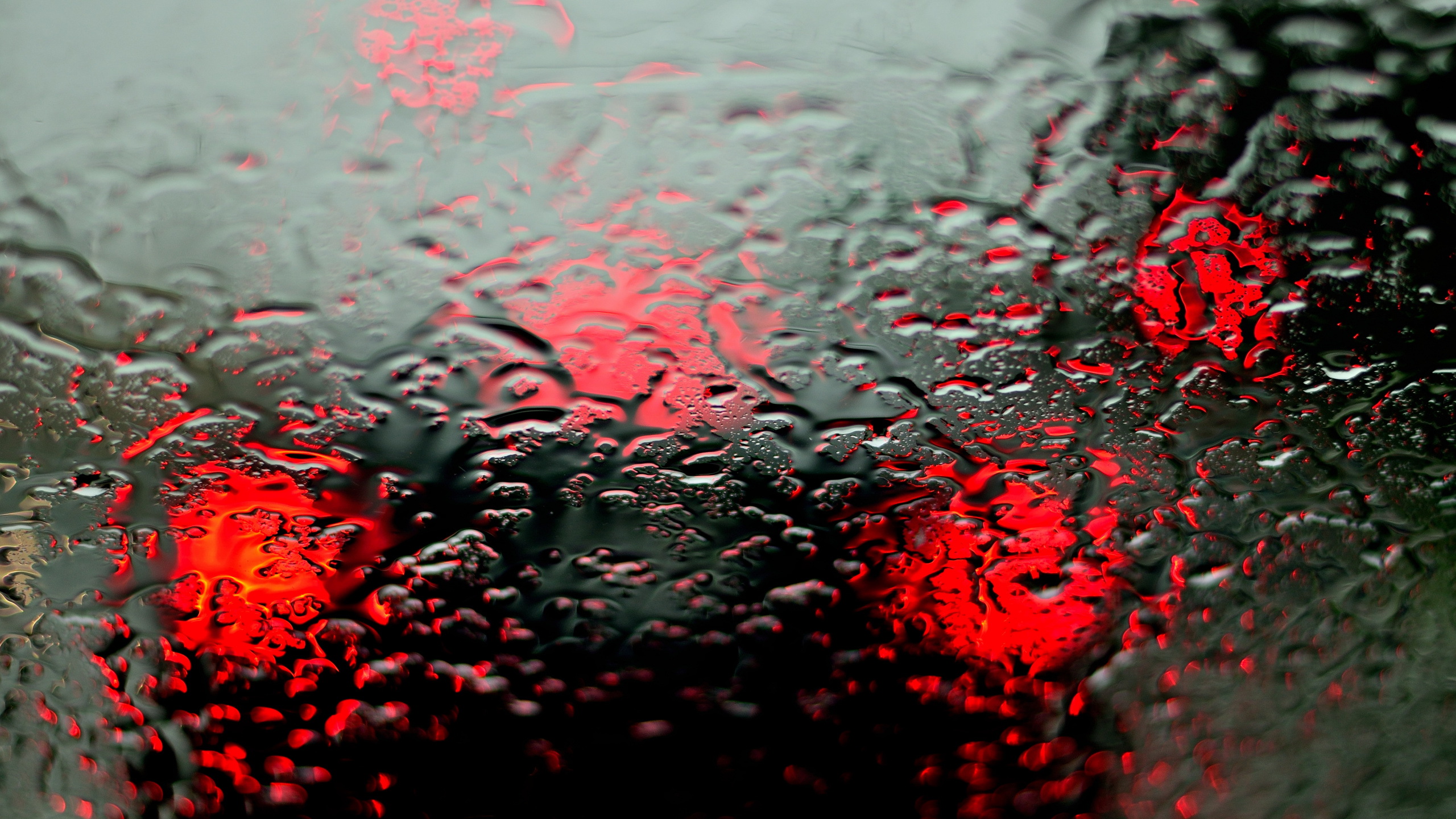 Rote Und Weiße Abstrakte Malerei. Wallpaper in 2560x1440 Resolution