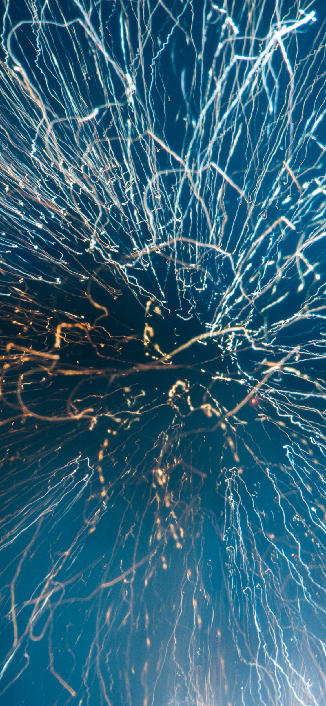 Blue, Eau, Ligne, Graphique, Espace. Wallpaper in 1125x2436 Resolution