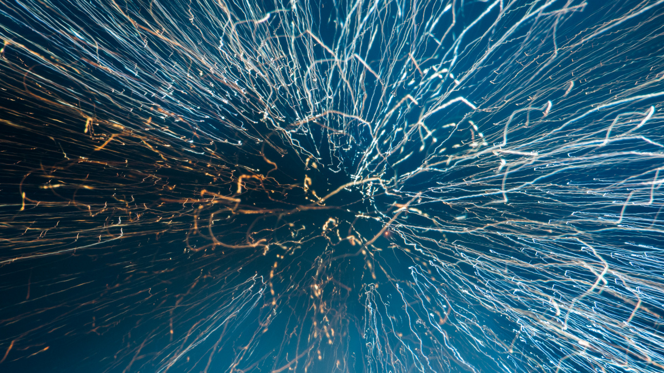Blue, Water, Electric Blue, Line, Graphics. Wallpaper in 1366x768 Resolution