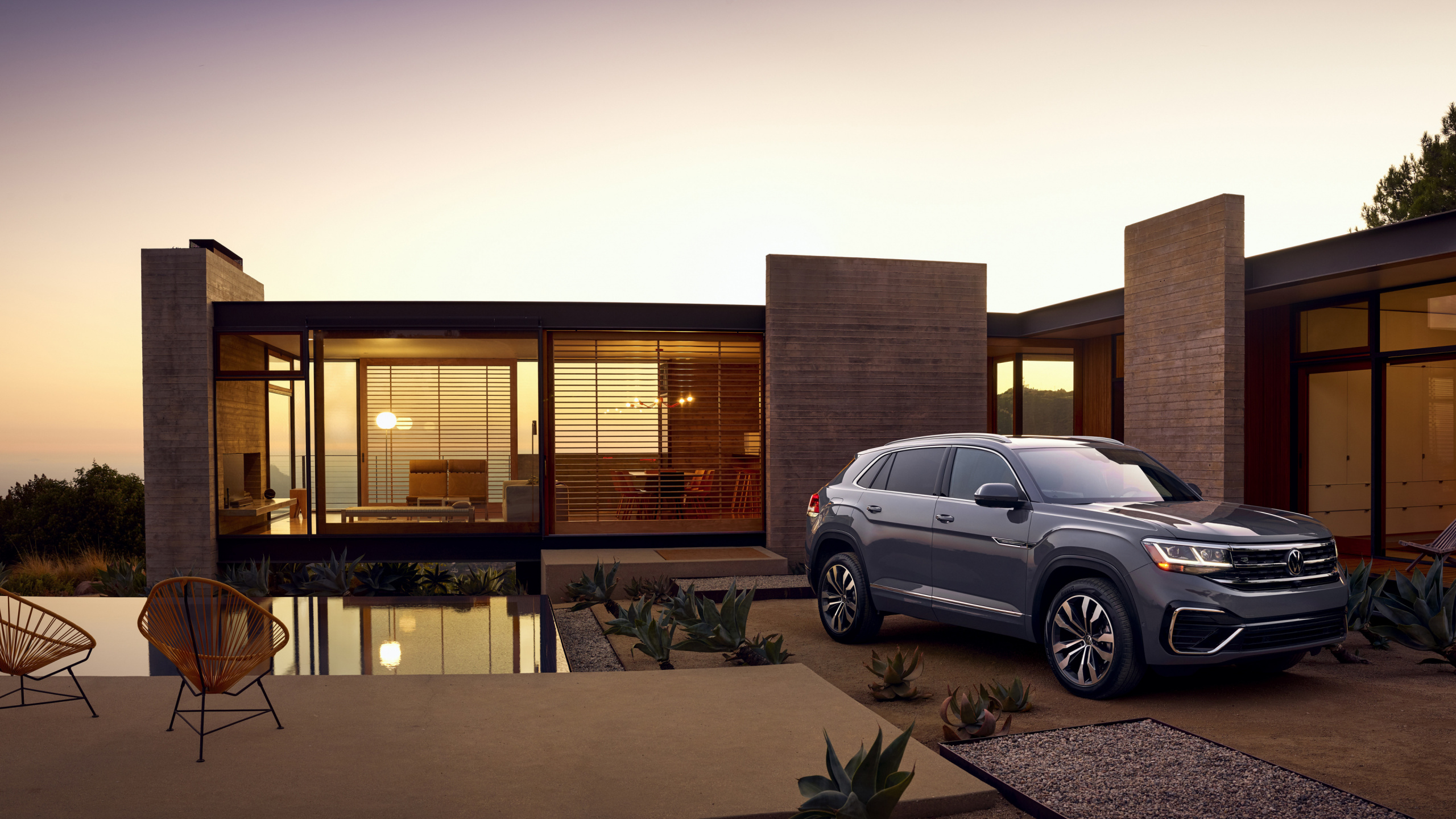 2021 Volkswagen Atlas Cross Sport. Wallpaper in 2560x1440 Resolution