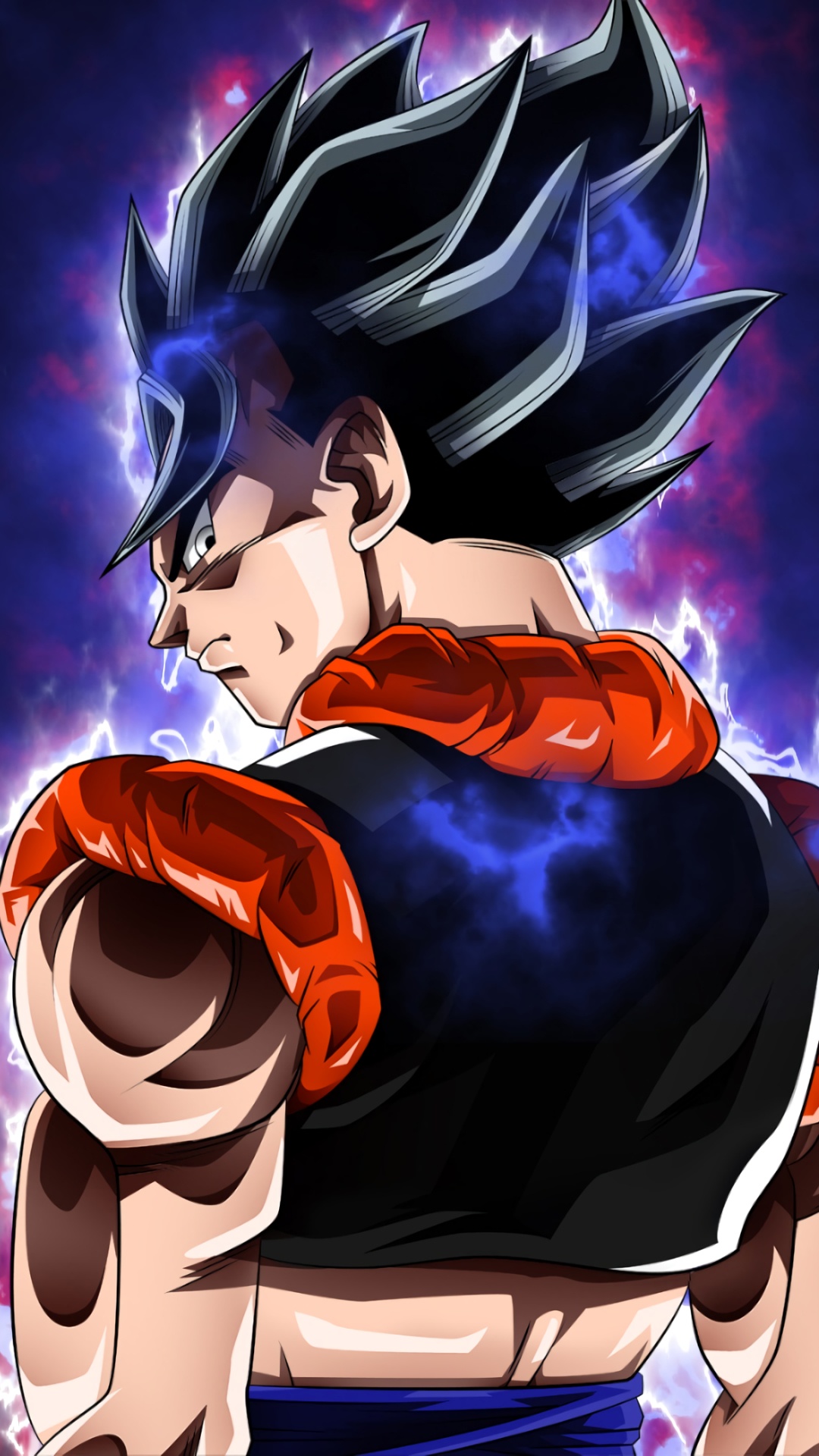 L'anime, Gogeta, Vegeta, Goku, Dragon Ball. Wallpaper in 1080x1920 Resolution