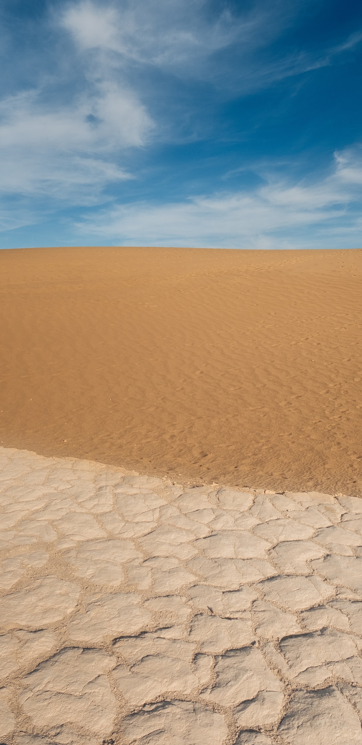Landscape, Sand, Natural Environment, Aeolian Landform, Sahara. Wallpaper in 1440x2960 Resolution