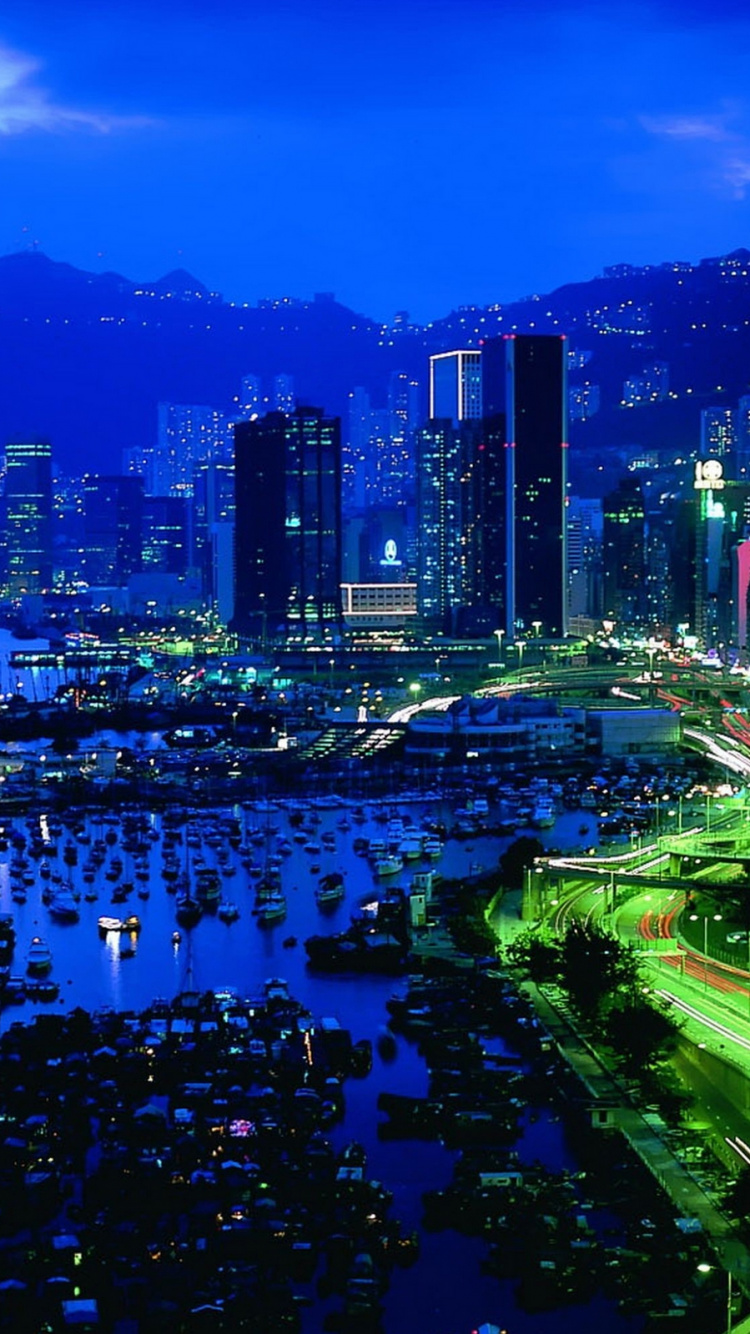 城市景观, 性质, 城市, 天际线, 街 壁纸 750x1334 允许