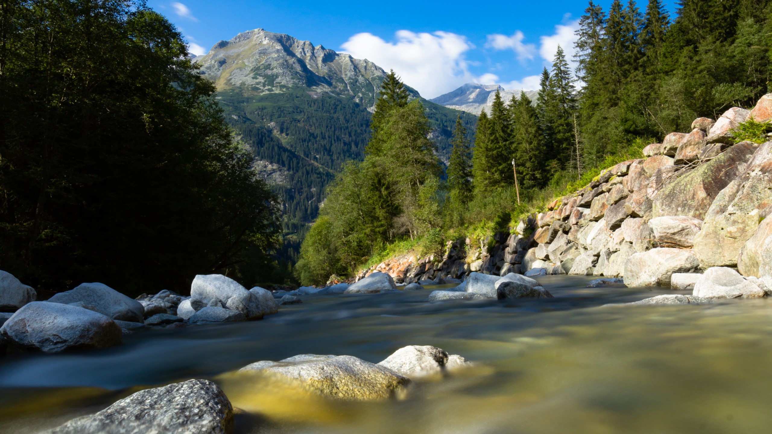 Natur, Wasser, Cloud, Wasserressourcen, Baum. Wallpaper in 2560x1440 Resolution