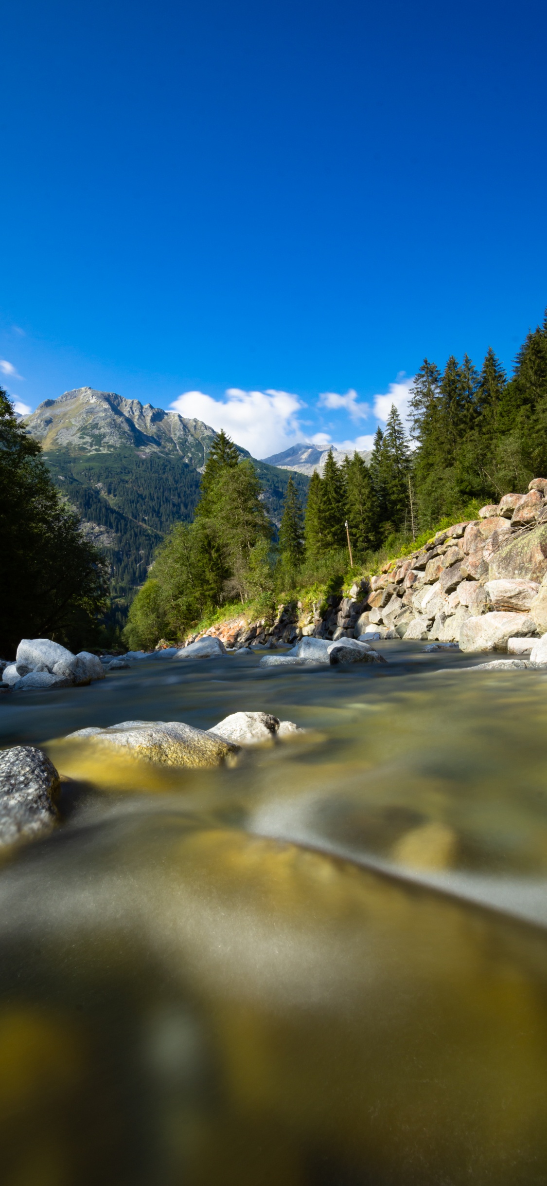 Nature, Water, Cloud, Water Resources, Mountain. Wallpaper in 1125x2436 Resolution