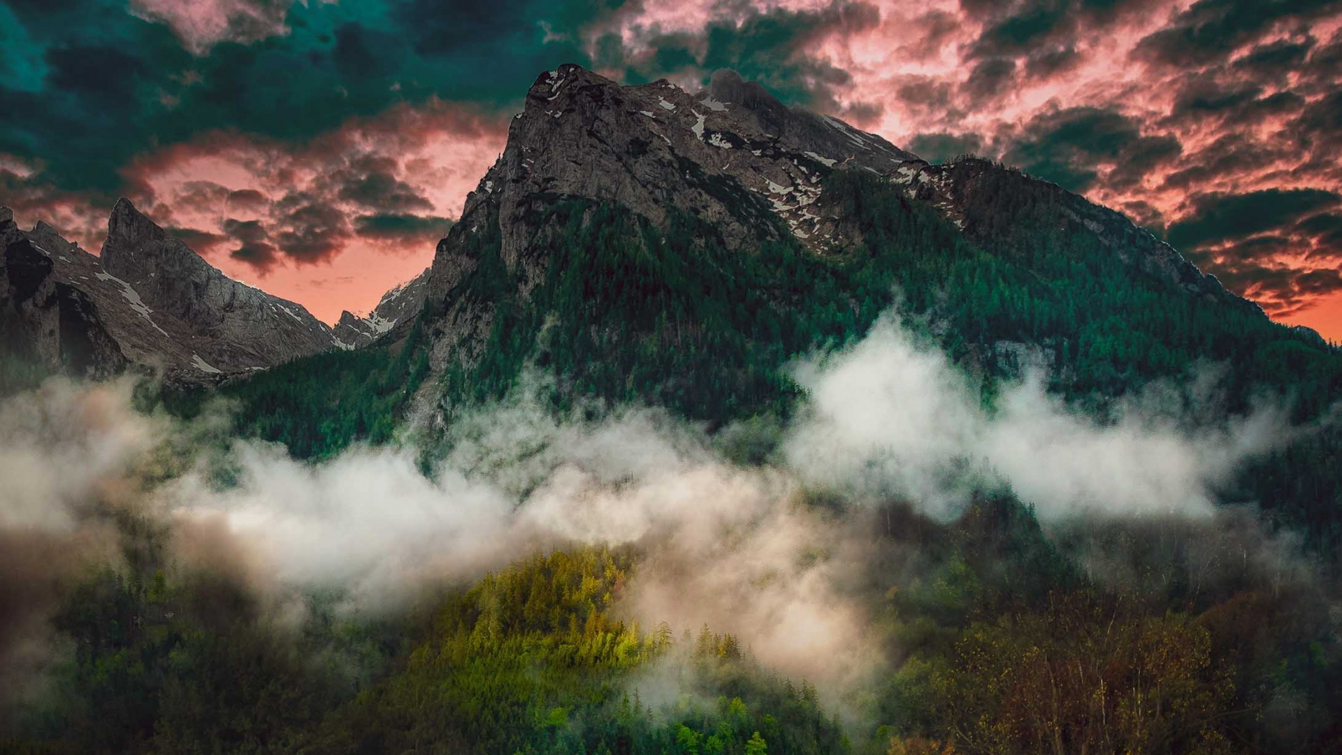 Cloud, Nature, Natural Landscape, Green, Tree. Wallpaper in 1920x1080 Resolution