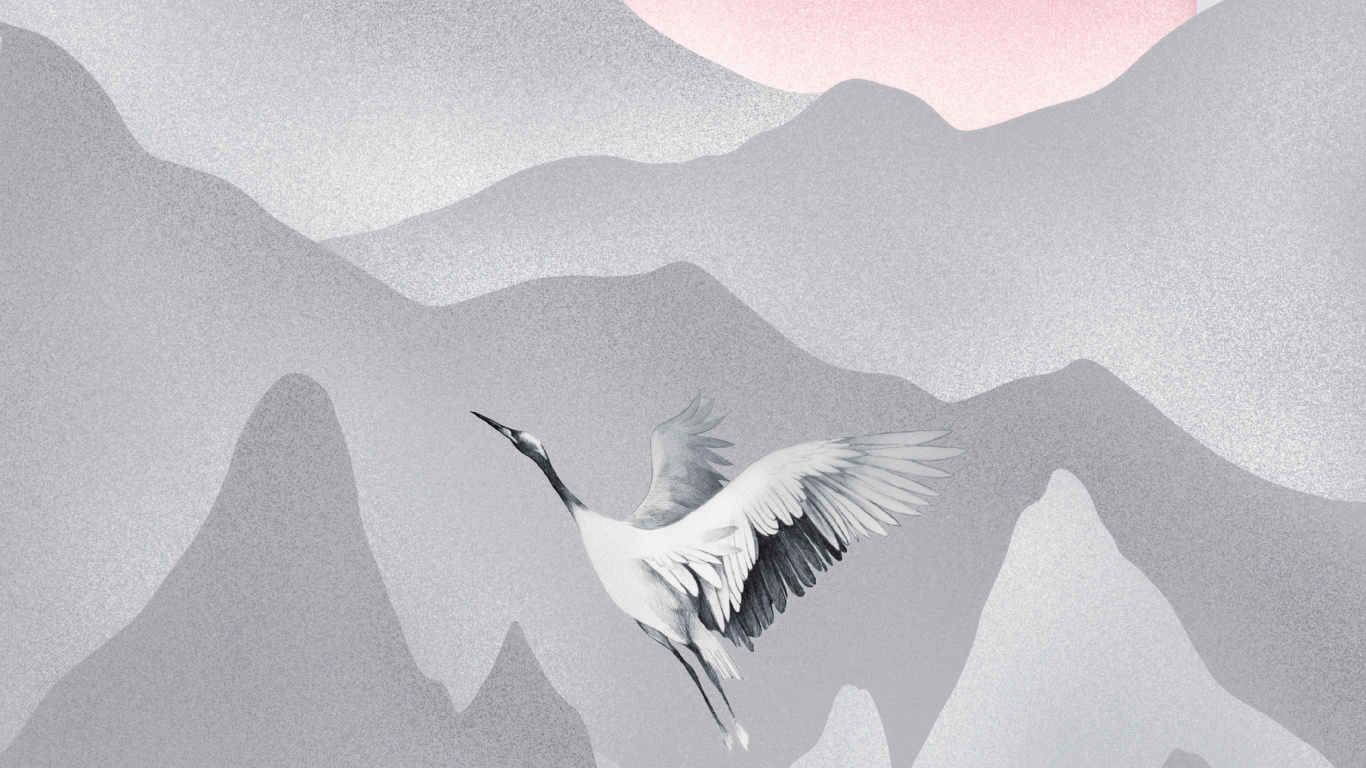 Atmosphere, Mountain, Landscape, Slope, Wing. Wallpaper in 1366x768 Resolution