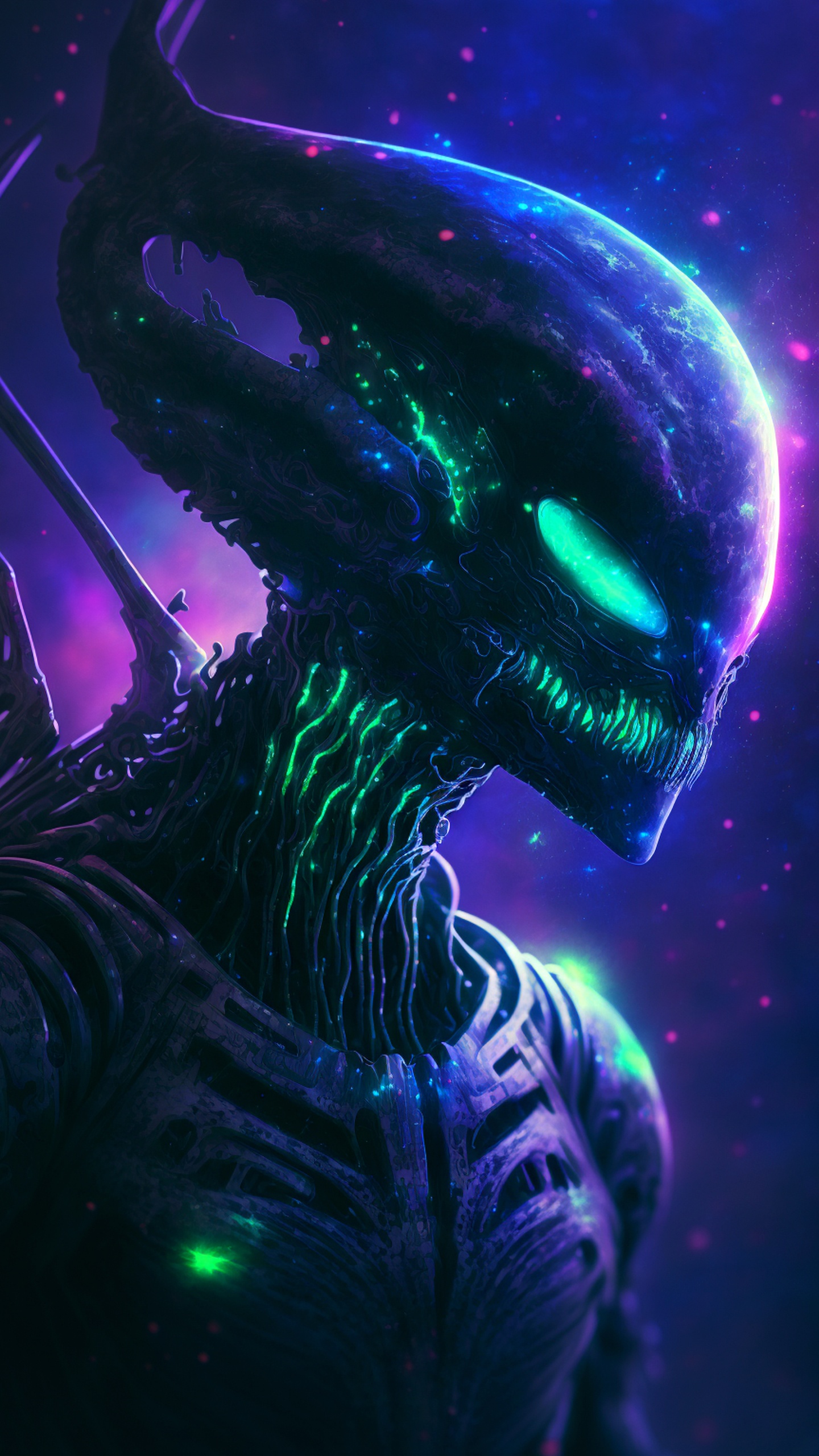 Obscurité, Supervillain, Animation, Nuit, Créature Surnaturelle. Wallpaper in 1440x2560 Resolution