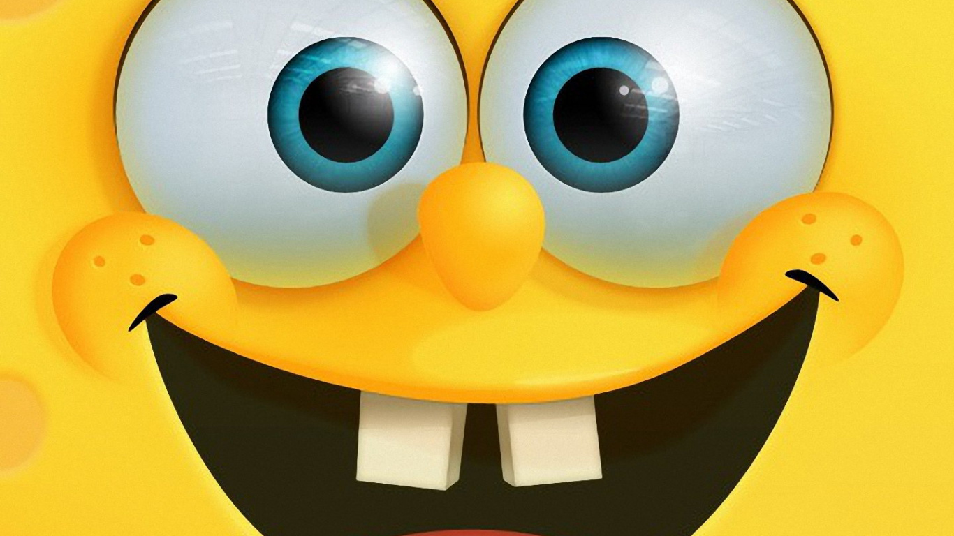 Personaje de Dibujos Animados de Pájaro Amarillo y Negro. Wallpaper in 1366x768 Resolution