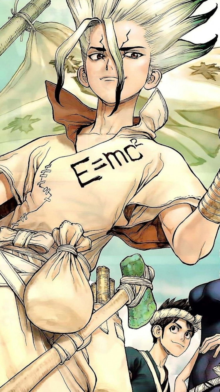 Dr Stone X Lecteur Wattpad, Senku Ishigami, dr Pierre, Manche, L'anime. Wallpaper in 750x1334 Resolution