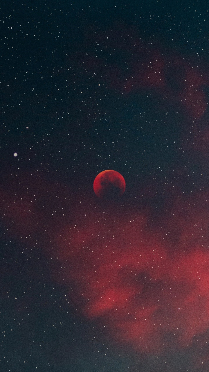 气氛, 月亮, 自然景观, 天文学对象, 明星 壁纸 720x1280 允许