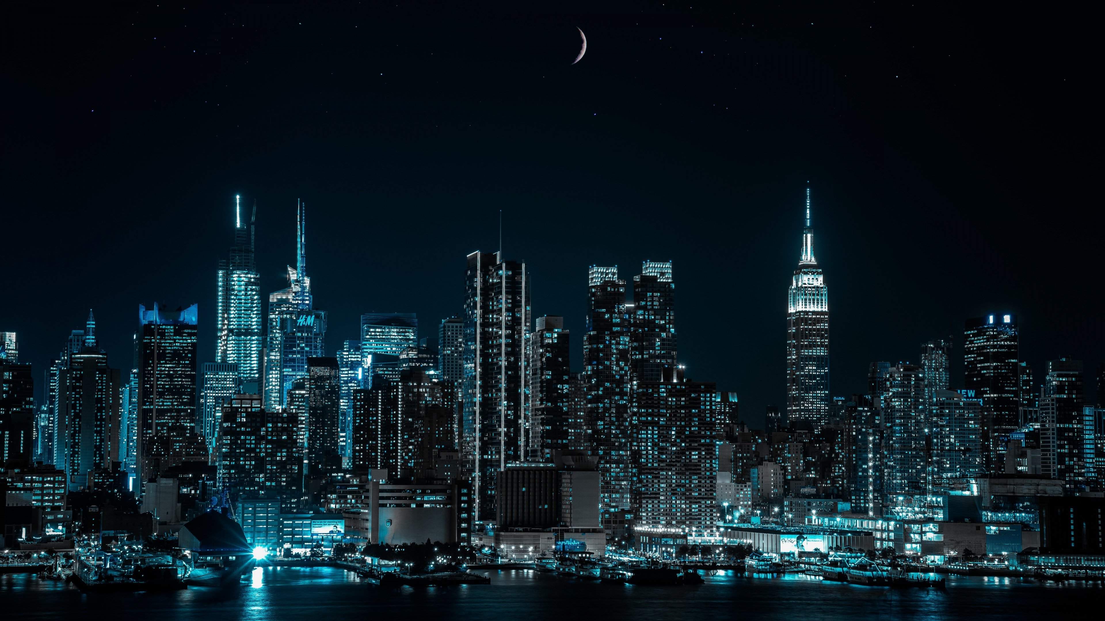 Manhattan, Building, Skyscraper, Atmosphere, Tower. Wallpaper in 3840x2160 Resolution