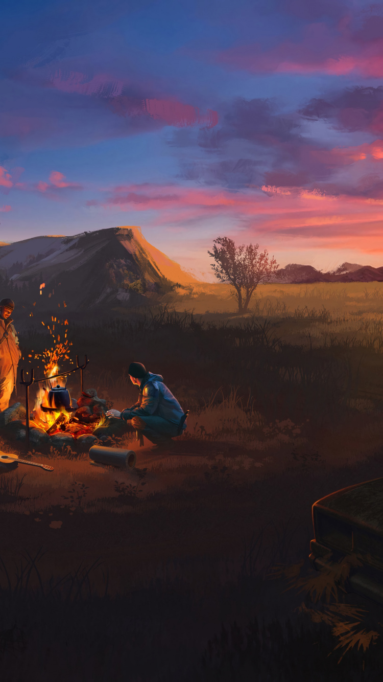 生态区, 自然环境, 自然景观, 月亮, 高地 壁纸 750x1334 允许