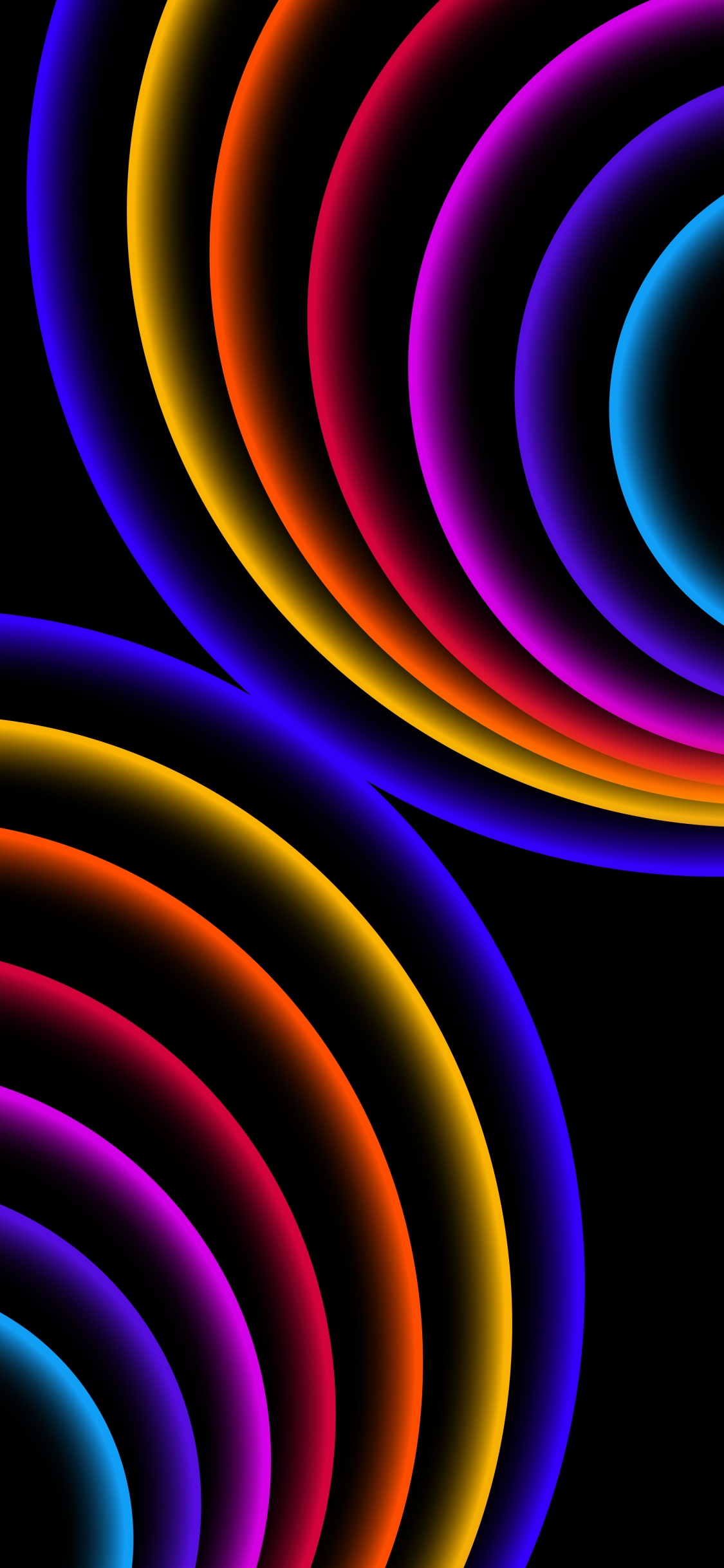 Fraktale Kunst, Äpfeln, Ios, Farbigkeit, Licht. Wallpaper in 1125x2436 Resolution