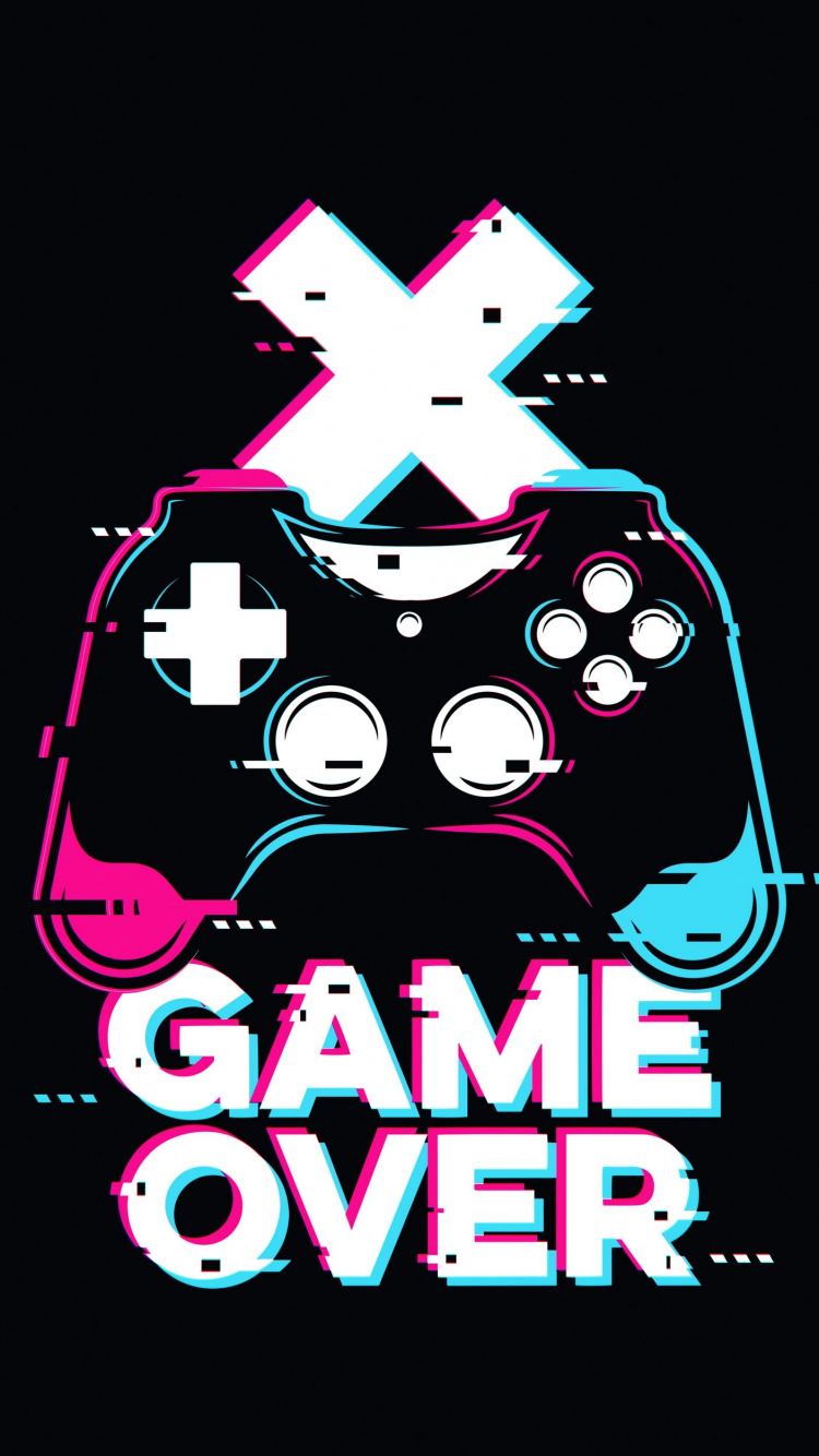 Game Controller, Joystick, Symbol, Graphic Design, Design. Wallpaper in 750x1334 Resolution