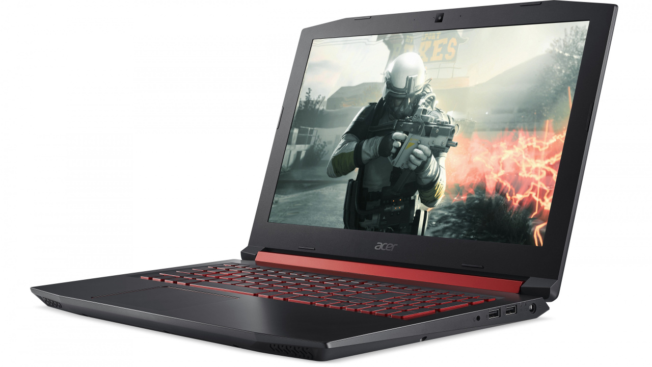 Ordinateur Portable Asus Noir et Rouge. Wallpaper in 1280x720 Resolution