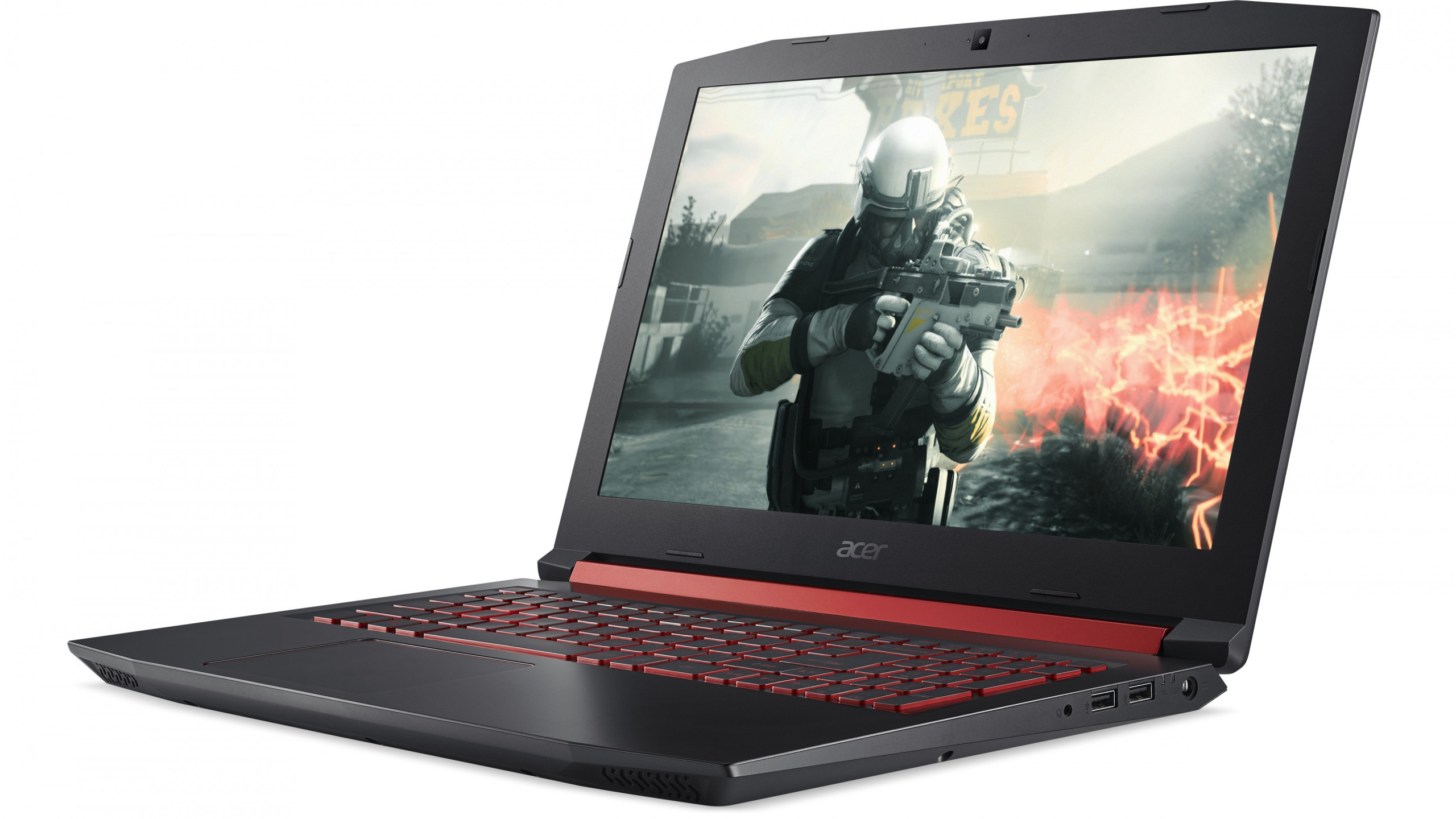 Ordinateur Portable Asus Noir et Rouge. Wallpaper in 2560x1440 Resolution