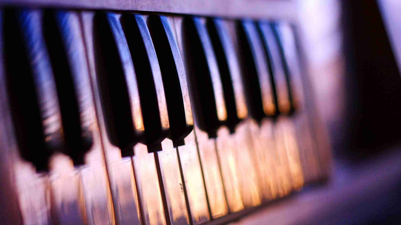 Teclado Musical, Teclado, Piano, Luz, Instrumento Musical. Wallpaper in 1280x720 Resolution