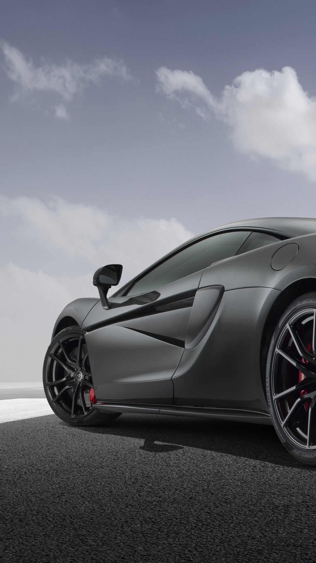 Black Porsche 911 on Road Under Blue Sky During Daytime. Wallpaper in 1080x1920 Resolution