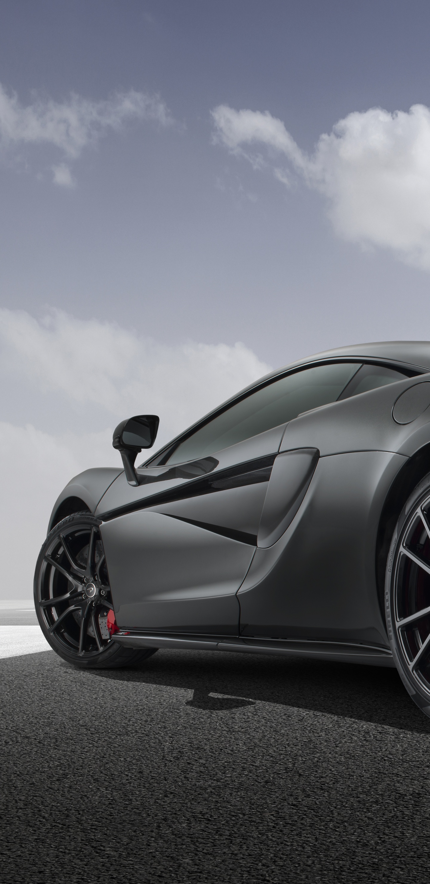 Black Porsche 911 on Road Under Blue Sky During Daytime. Wallpaper in 1440x2960 Resolution