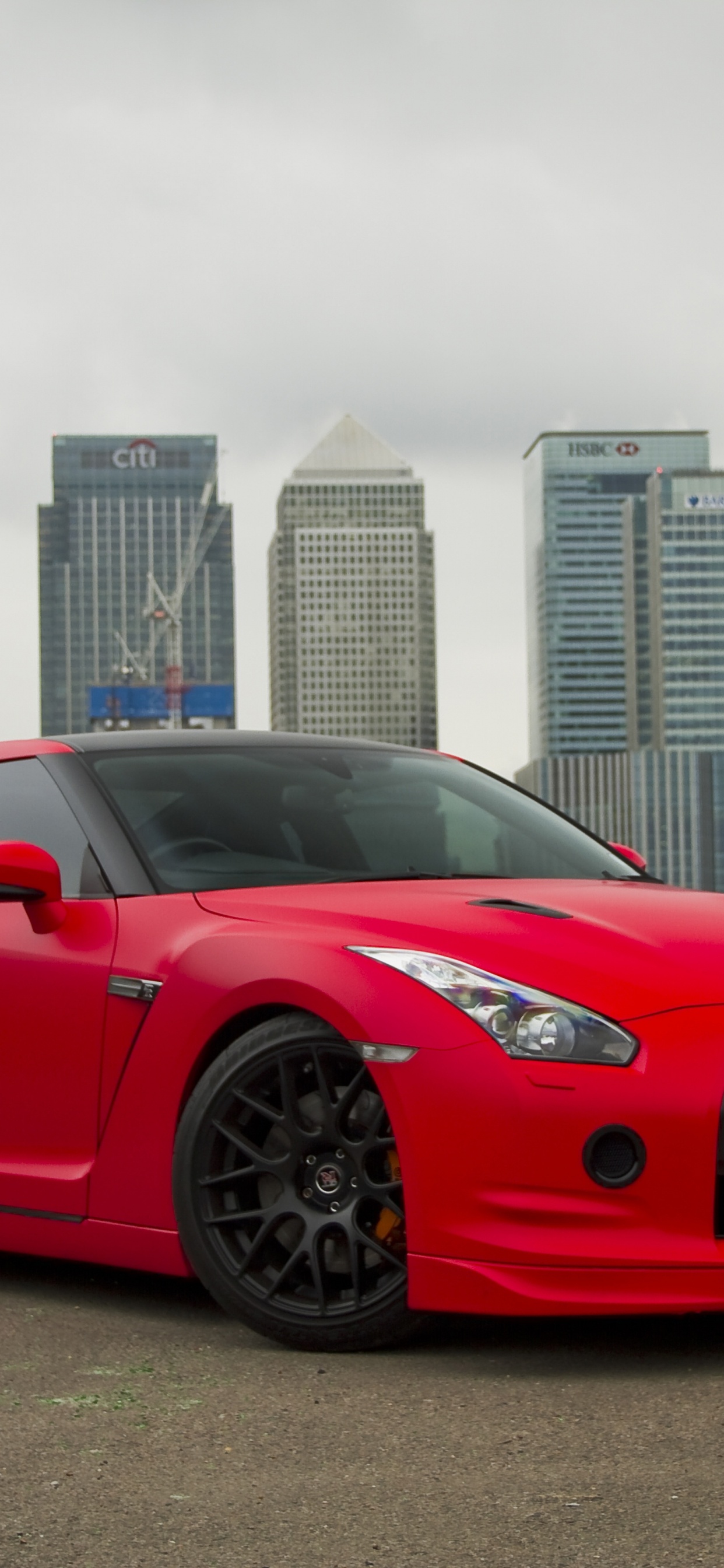 Red Bmw m 3 Coupe Parked on Gray Concrete Pavement. Wallpaper in 1242x2688 Resolution