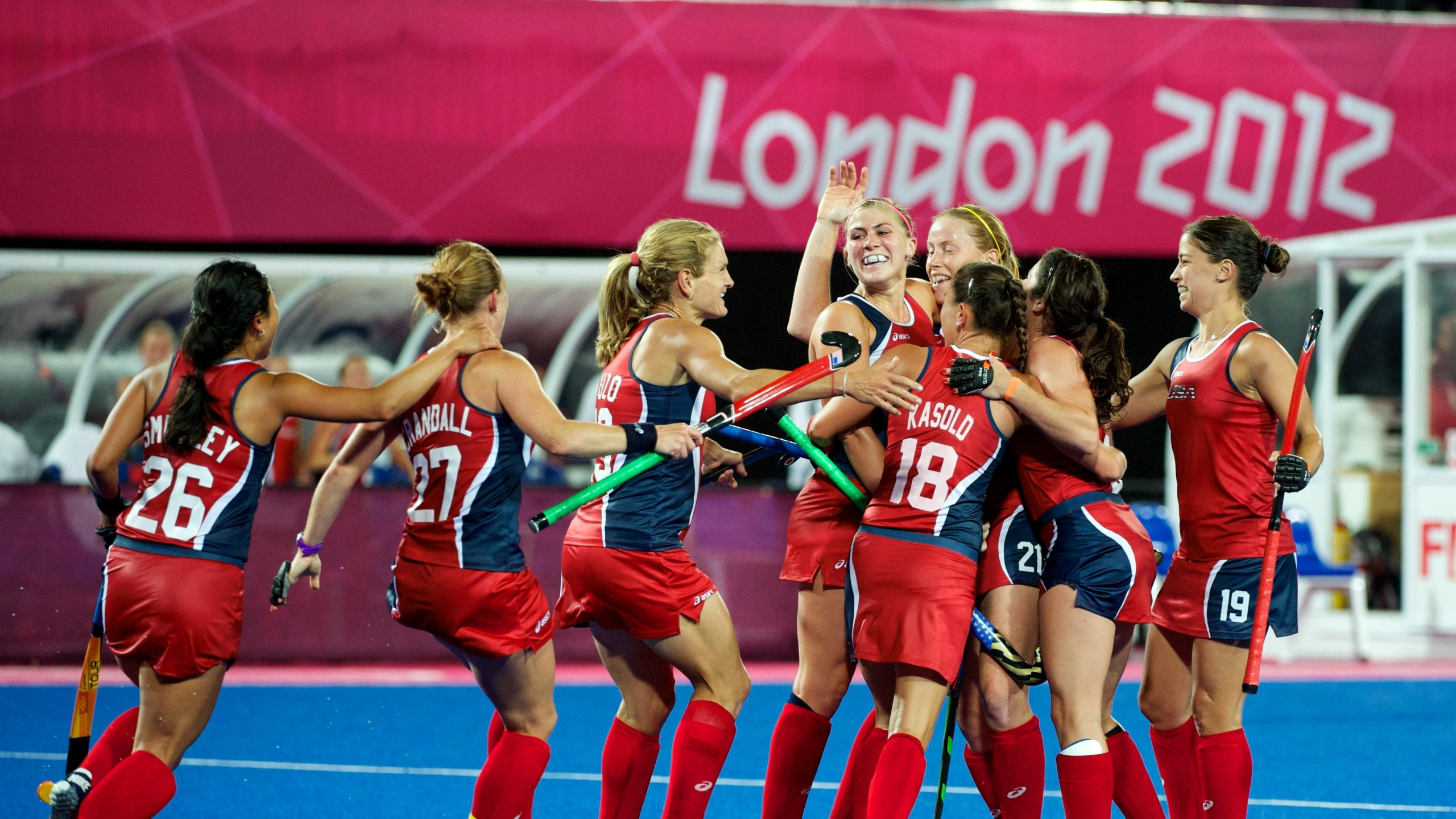 曲棍球, 球, 团队运动, 比赛, 球游戏 壁纸 2560x1440 允许