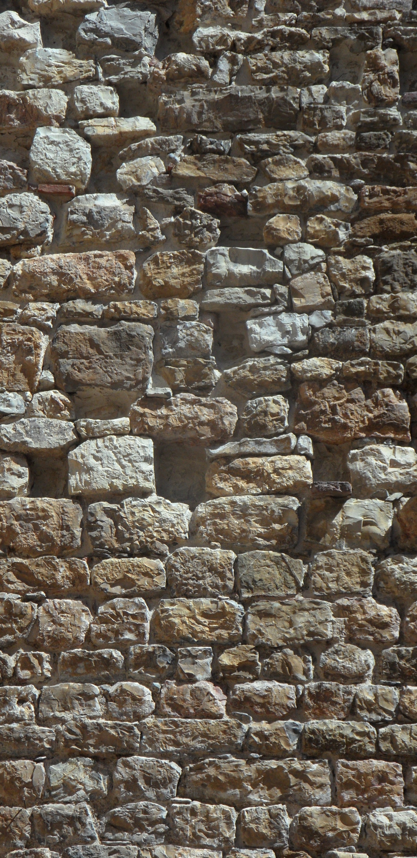 Brown and Gray Brick Wall. Wallpaper in 1440x2960 Resolution