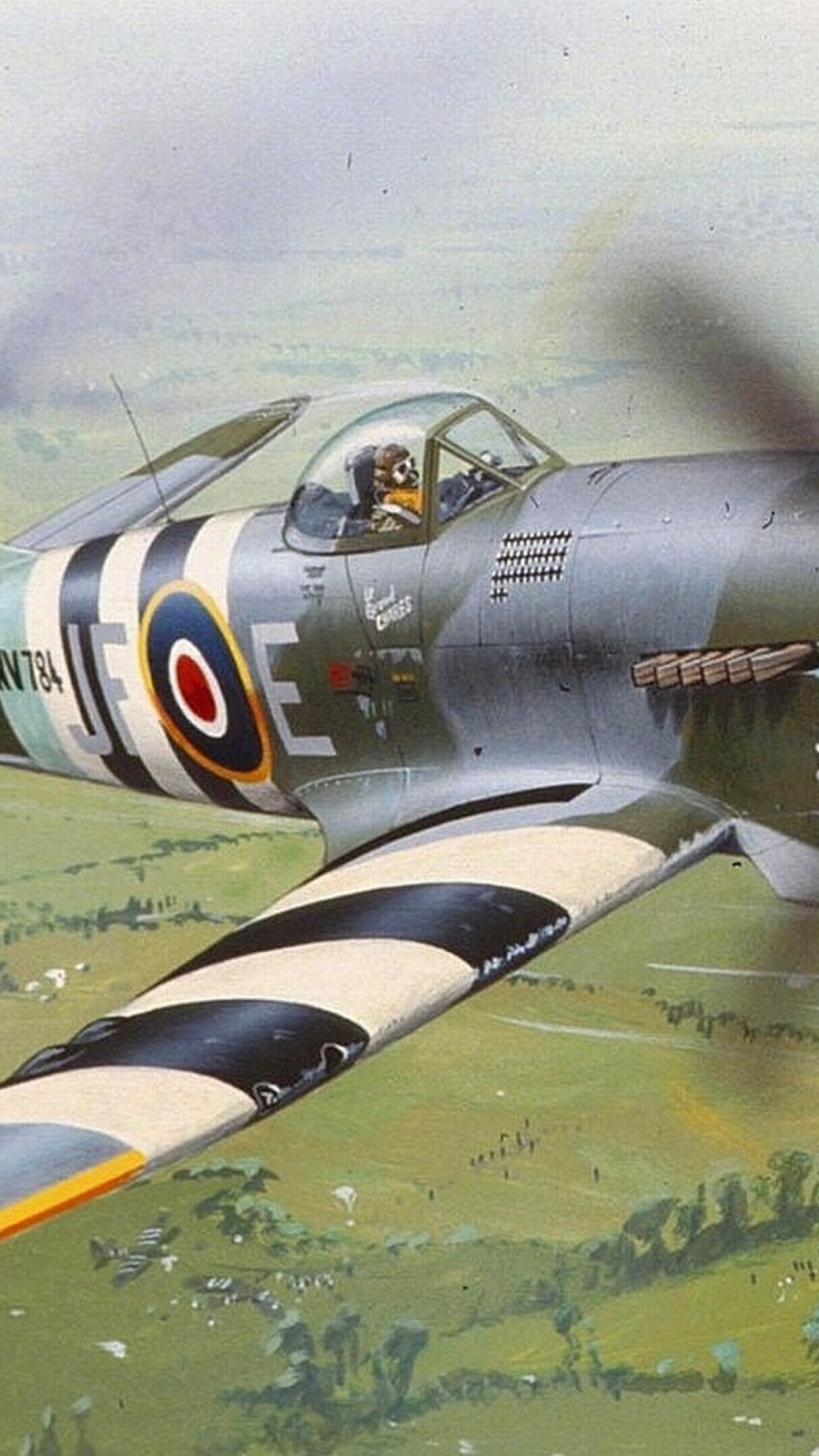 spitfire plane wallpaper