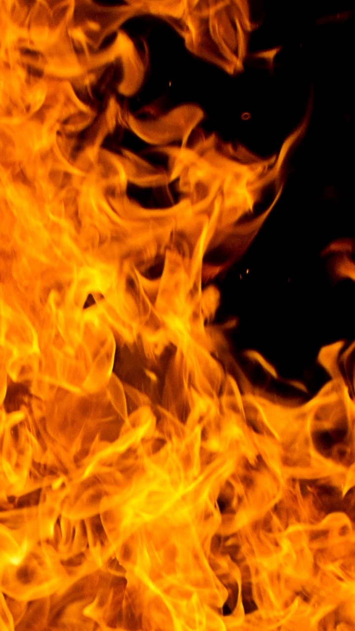 Ilustración de Humo Amarillo y Azul. Wallpaper in 720x1280 Resolution