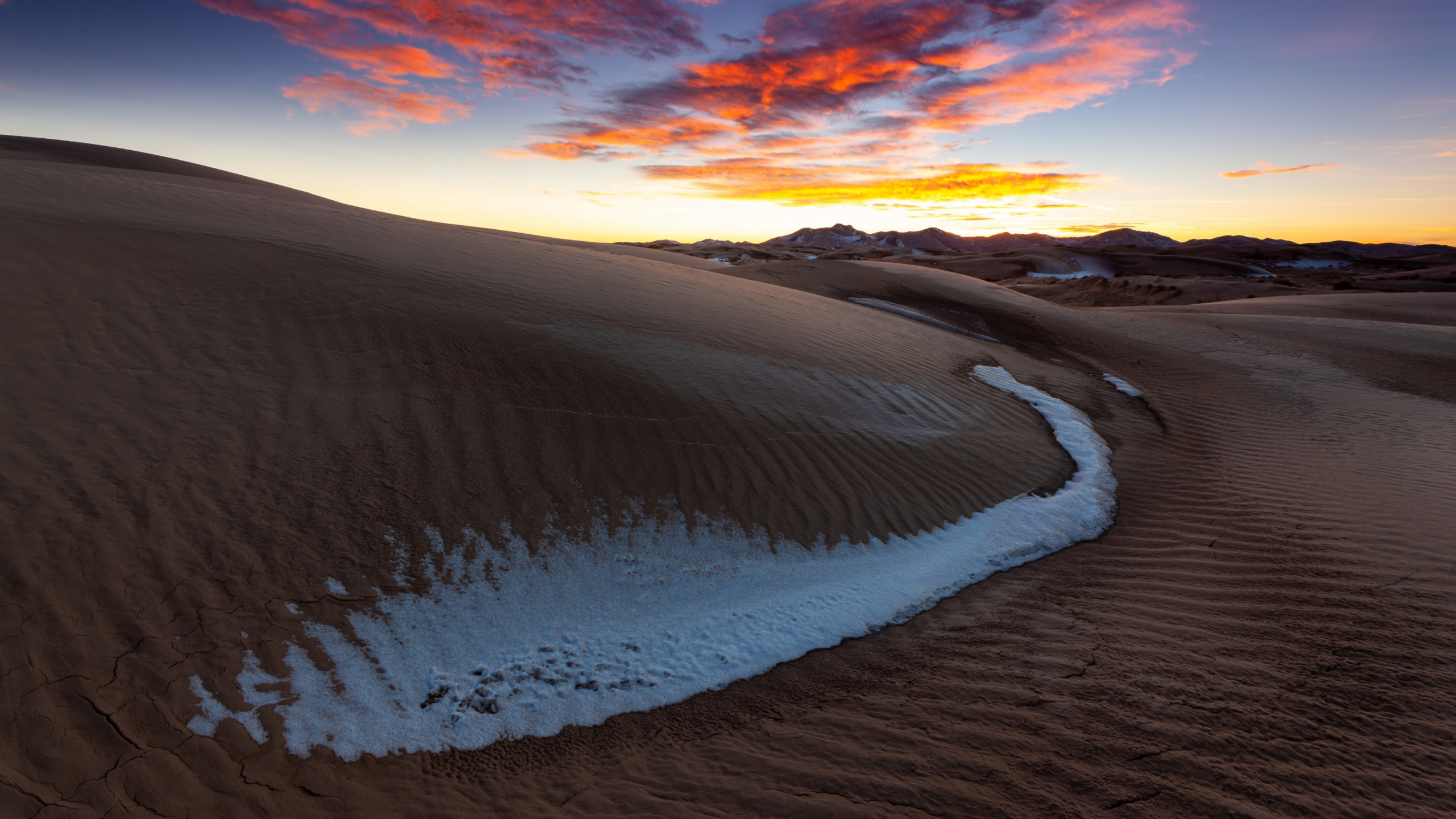 Singing Sand, Cloud, Ecoregion, Natural Environment, Natural Landscape. Wallpaper in 2560x1440 Resolution