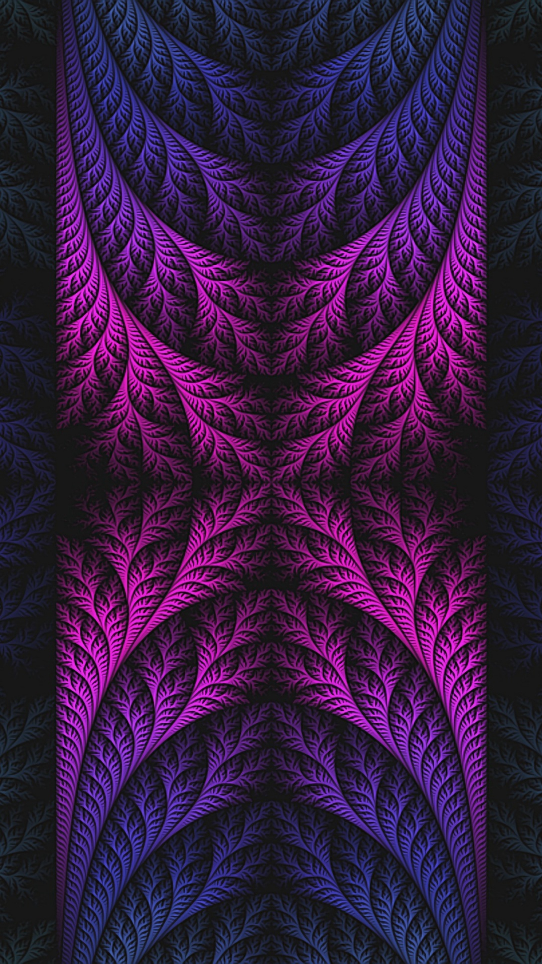 Pintura Abstracta Morada y Negra. Wallpaper in 1080x1920 Resolution