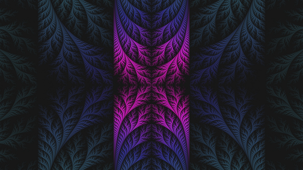 Peinture Abstraite Violette et Noire. Wallpaper in 1280x720 Resolution